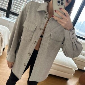 H&M Shirt Jacket Shacket